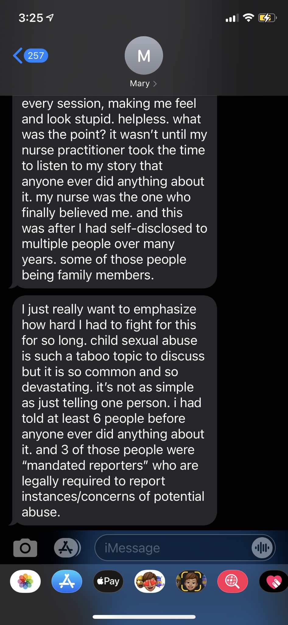 ricky montgomery on cw sexual assault parental abuse