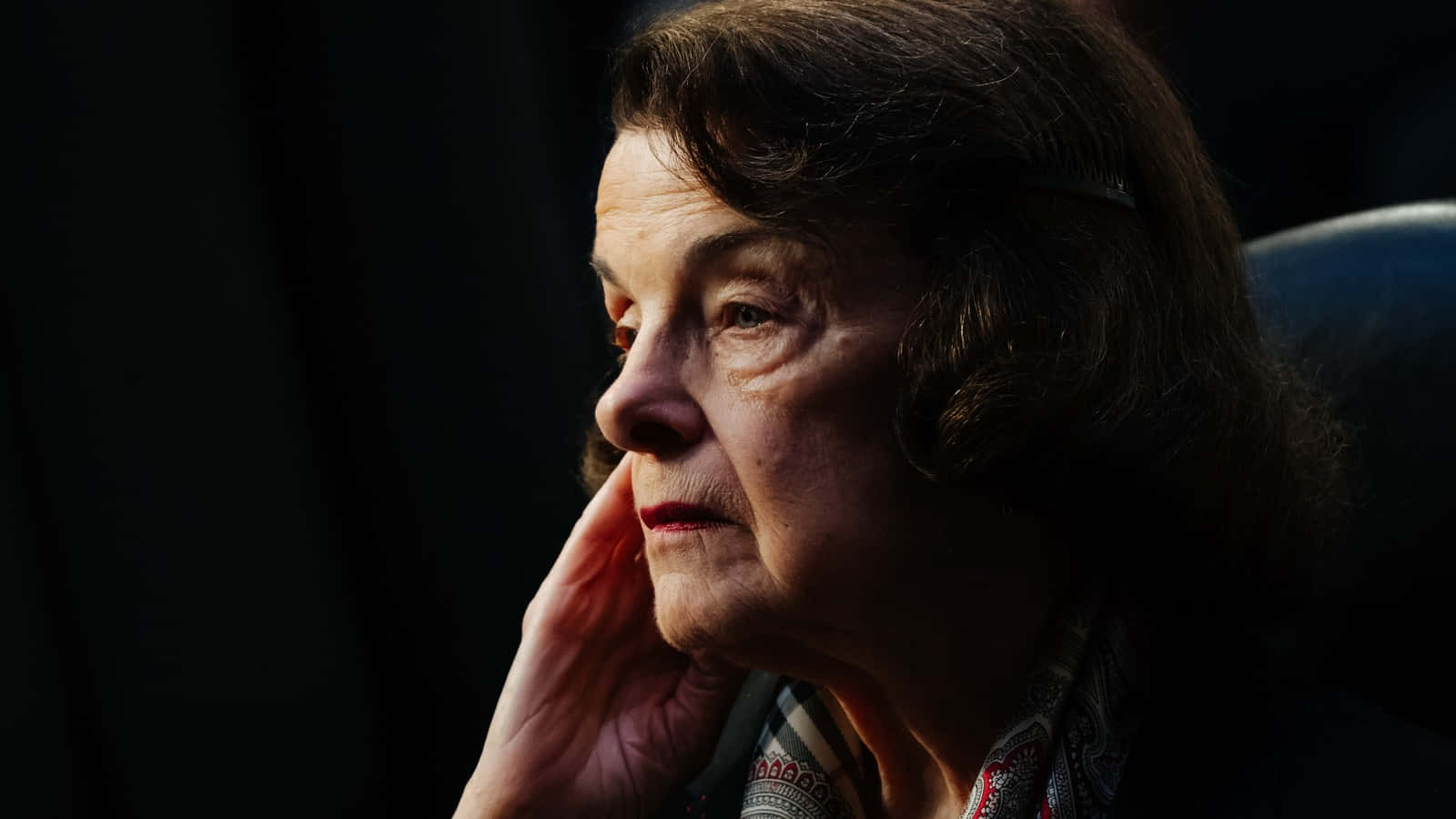 Dianne Feinstein Side Profile Wallpaper