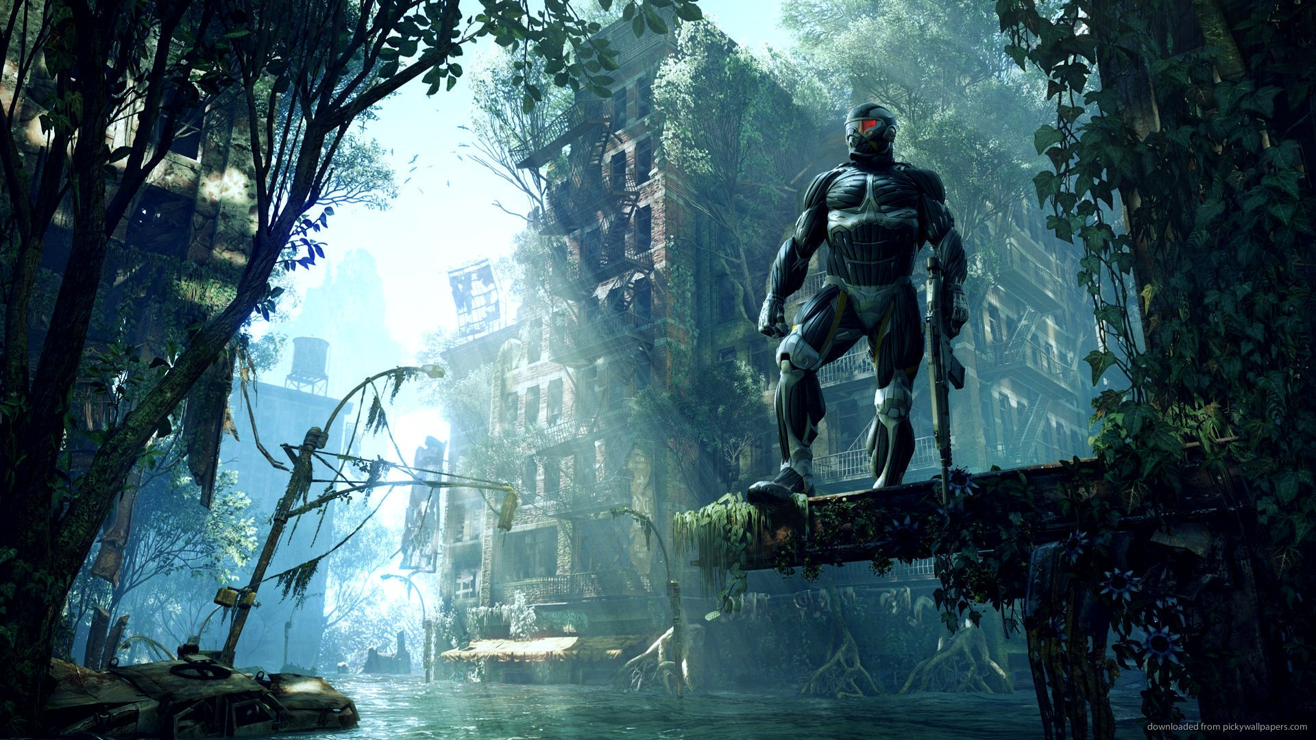 Crysis Game Wallpaper Picture For iPhone Blackberry iPad