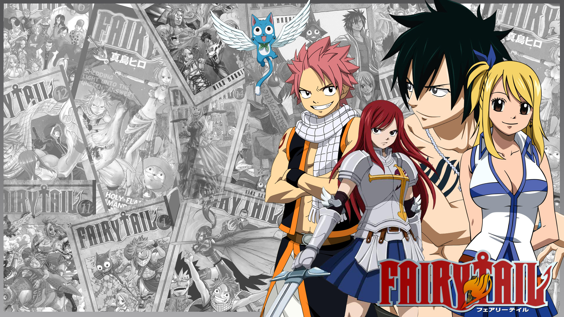 Group of Fairy Tail wallpaper 1 We Heart It 1920x1080