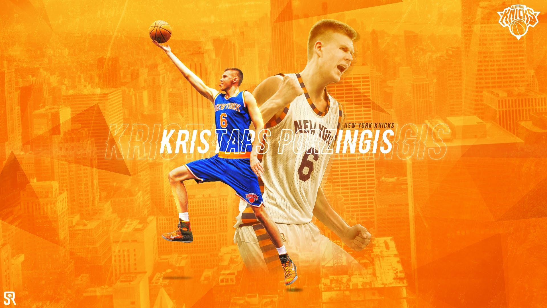 Kristaps Porzingis Knicks Wallpaper Image