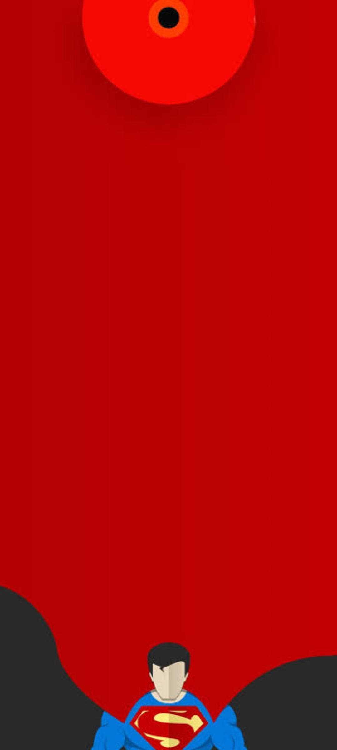 Superman Redmi Note Punch Hole Wallpaper
