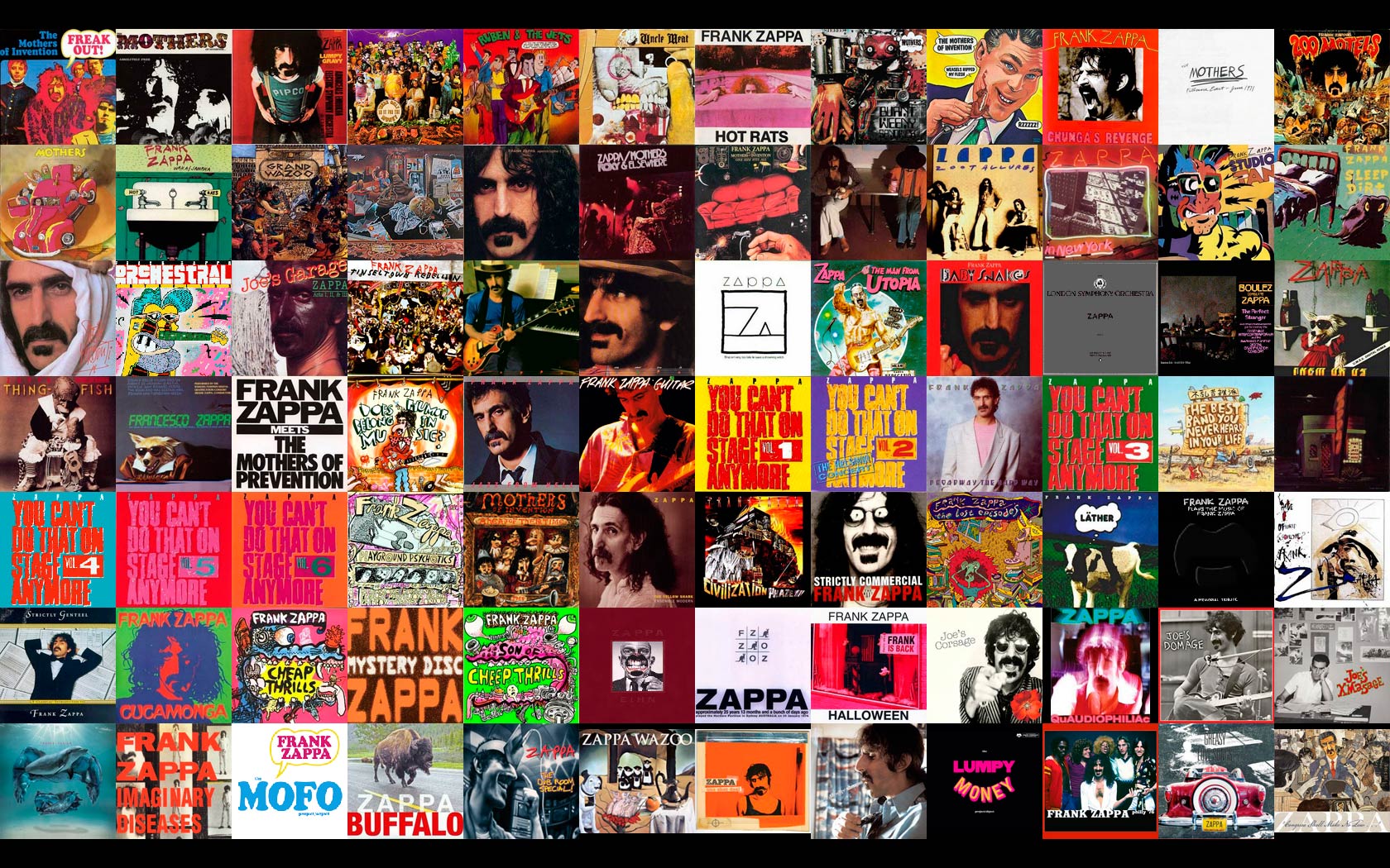 Frank Zappa discography 1966 2010 520KB