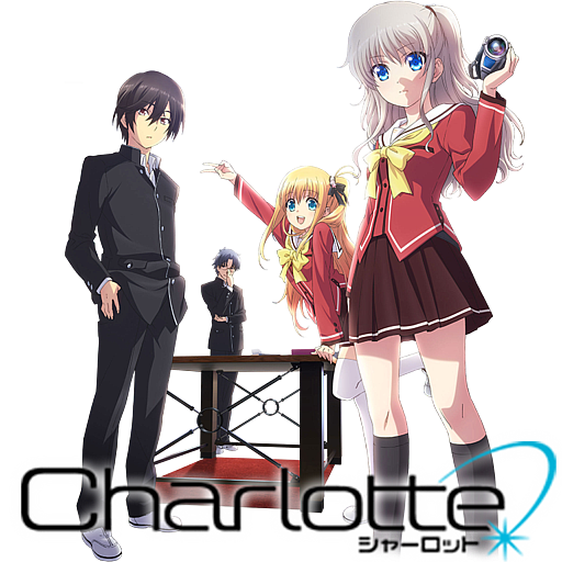 Charlotte Anime Icon By Wasir525
