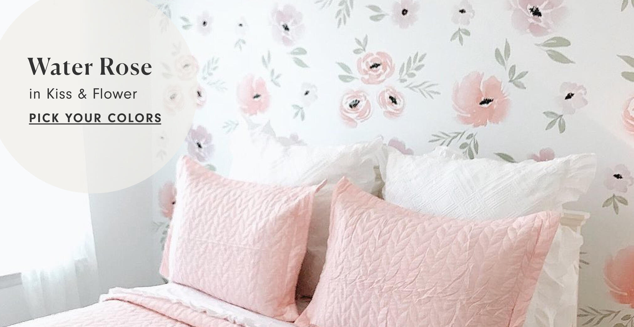 Pink Peel And Stick Removable Wallpaper Designs