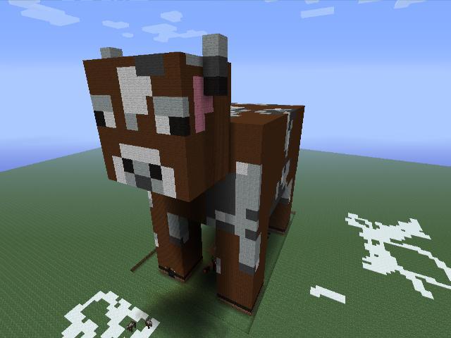 Minecraft Cow By Xxt0mm3yxx