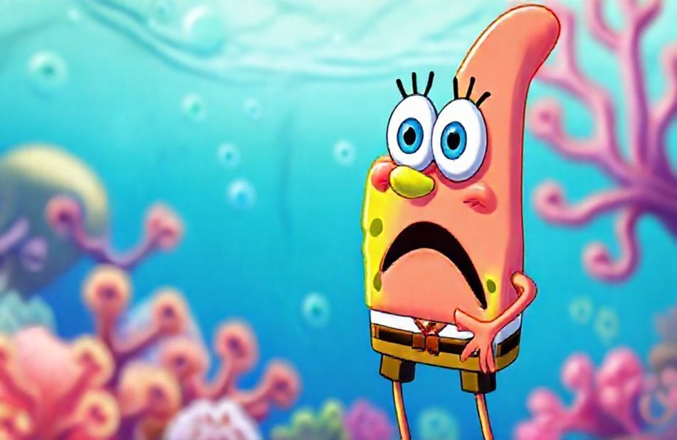 Surprised Patrick Wallpaper