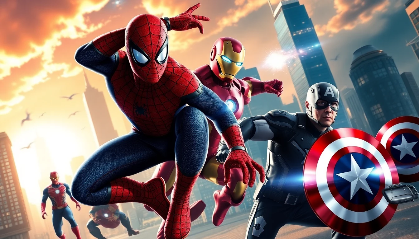 Marvel Superheroes Wallpaper