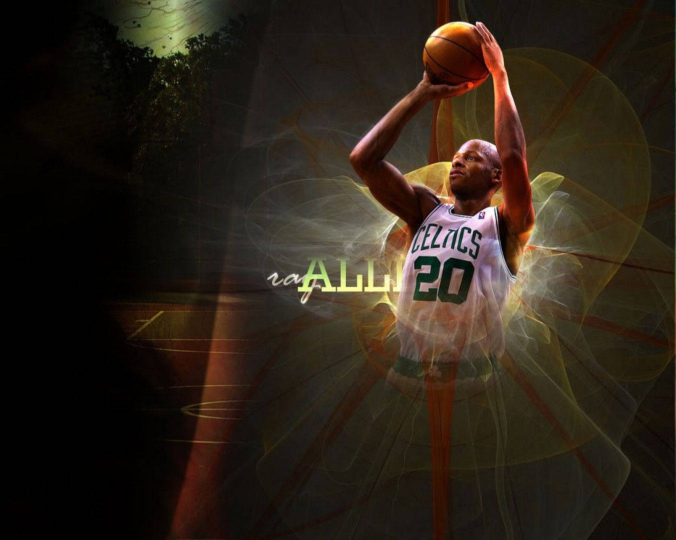 En Sie Kostenlose Ray Allen Wallpaper