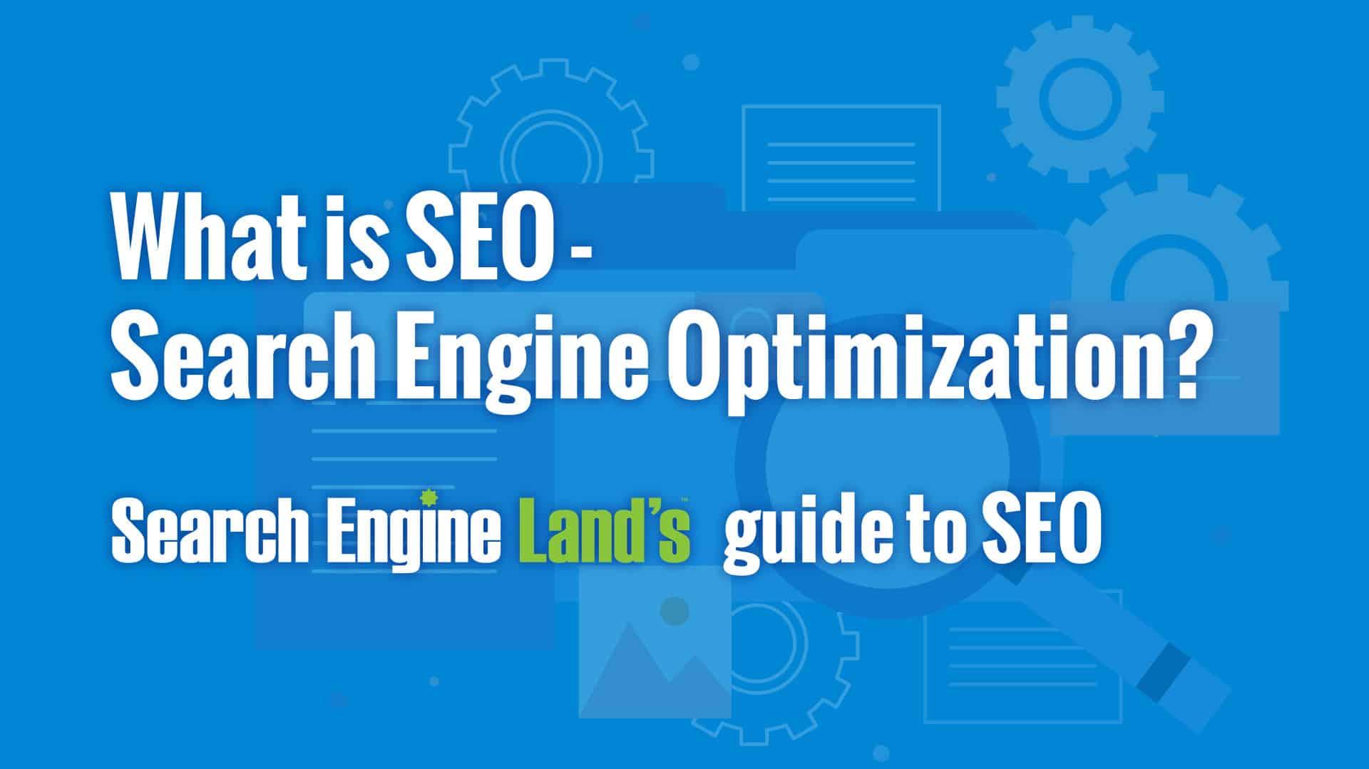 What Is Seo Search Engine Optimization