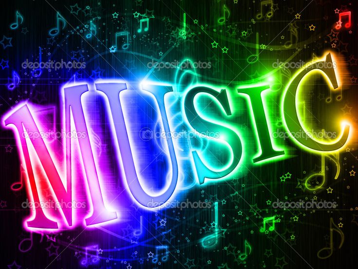Colorful Music Notes Cool HD Wallpaper