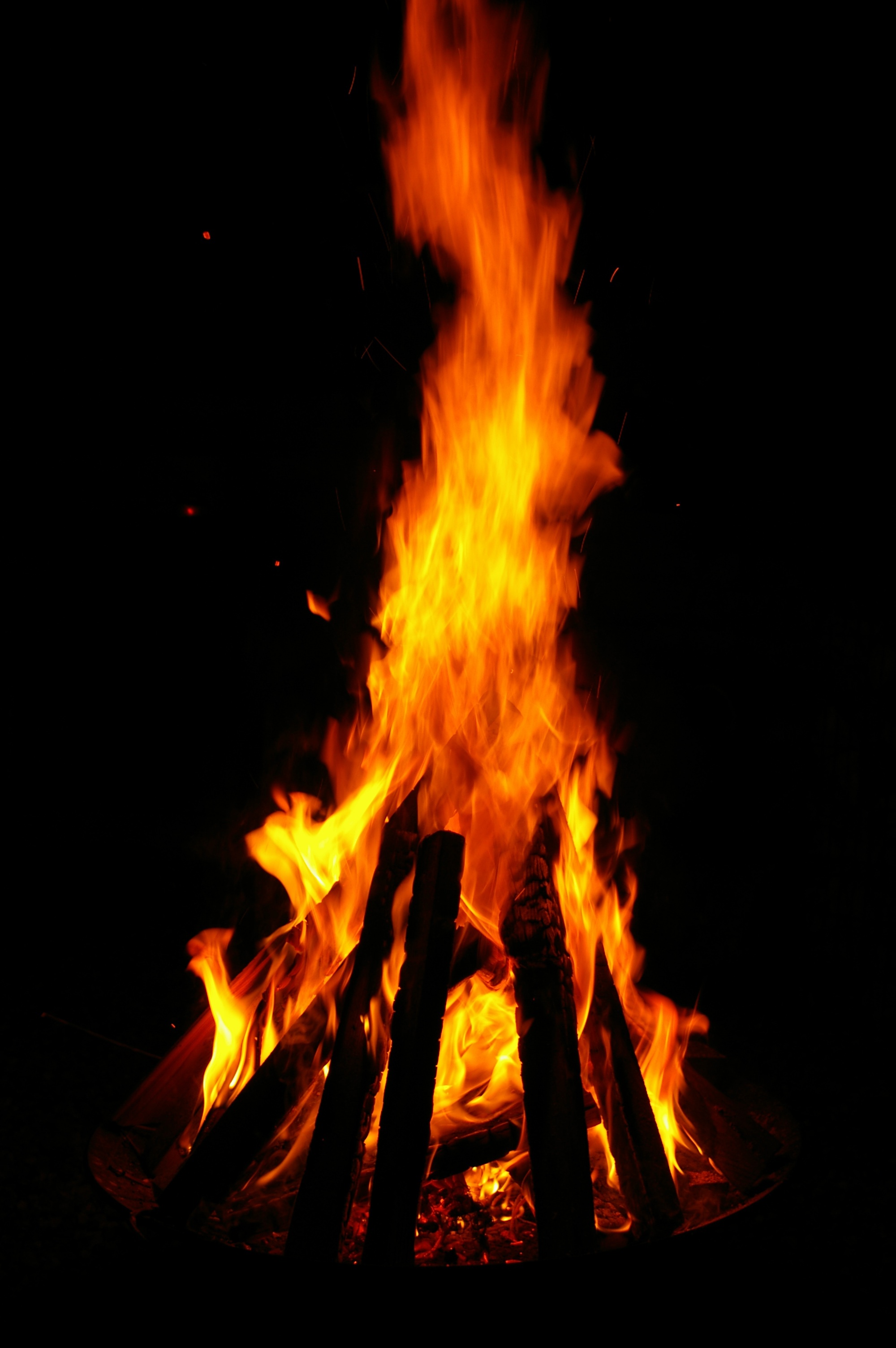 Background With Bonfire Image