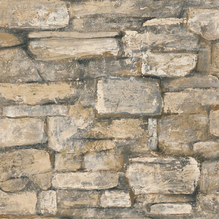 Shop Allen Roth Natural Field Stone Wallpaper At Lowes