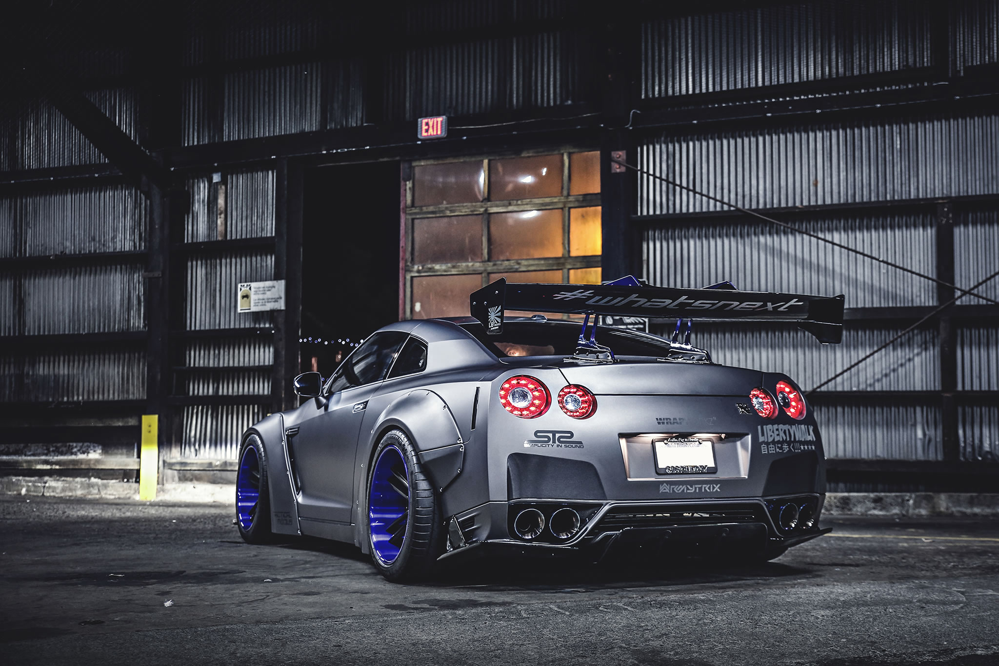 Nissan Gt R By Liberty Walk Rear Photo Vancouver Canada Size