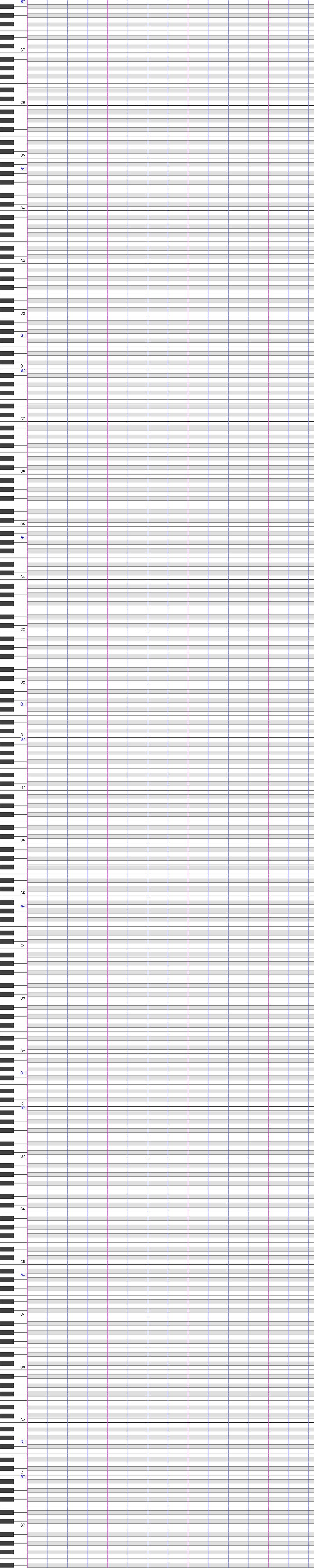 Custom Box Background Utau Piano Roll Regular By Prismoid On