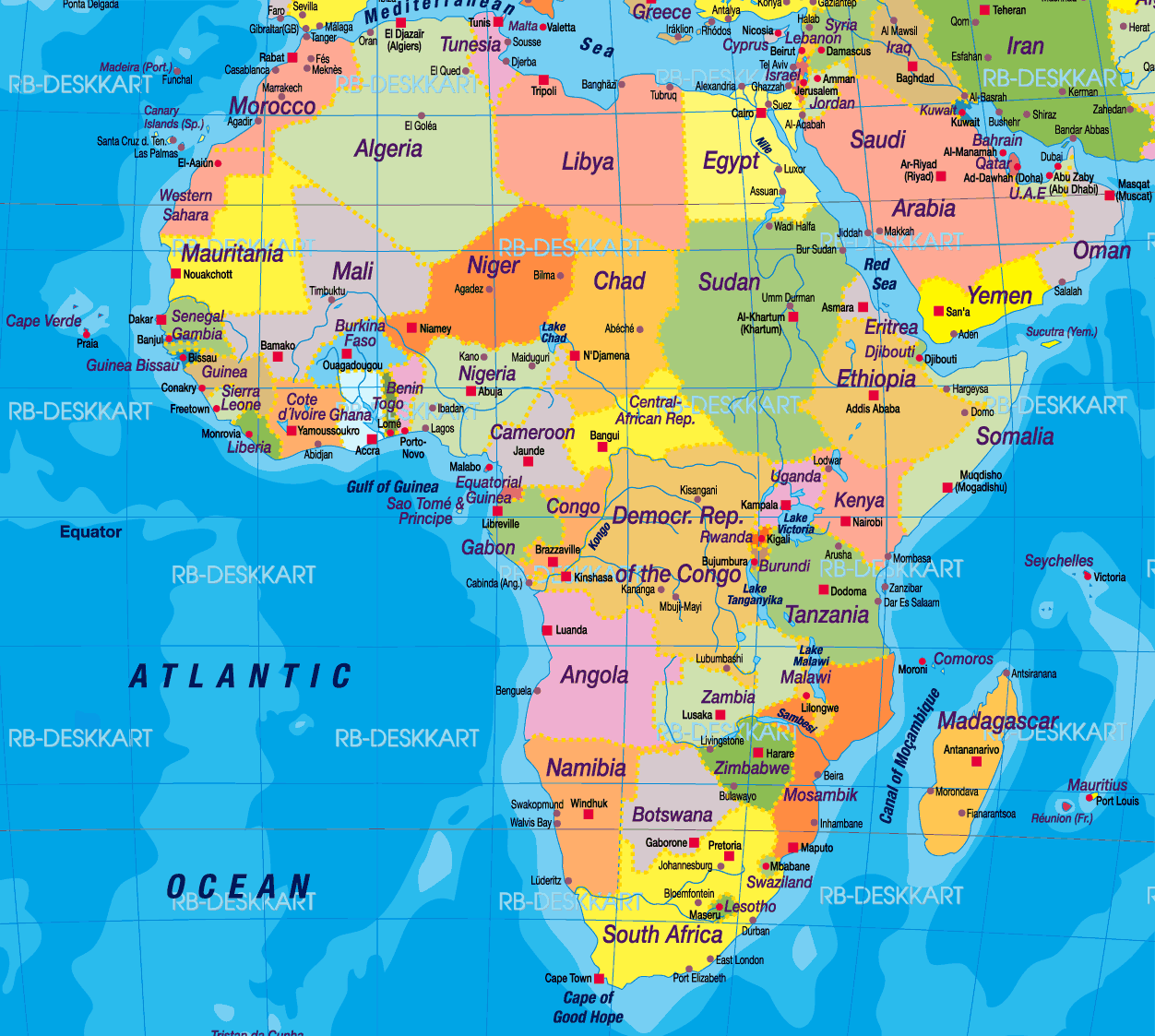 57+] Africa Map Wallpaper - WallpaperSafari