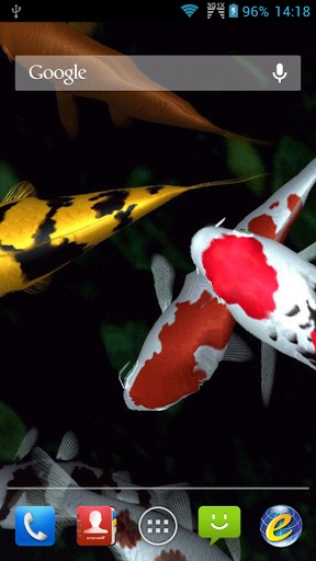 Koi Fish Live Wallpaper For Android By Amazing