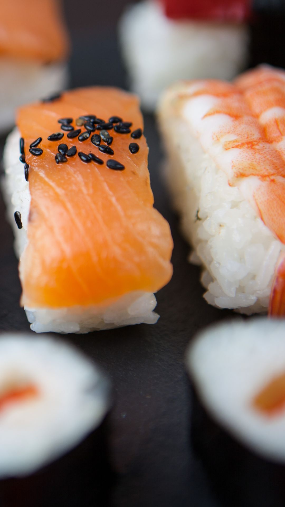 Sushi Rice Meat Seafood iPhone Wallpaper Food And Drink
