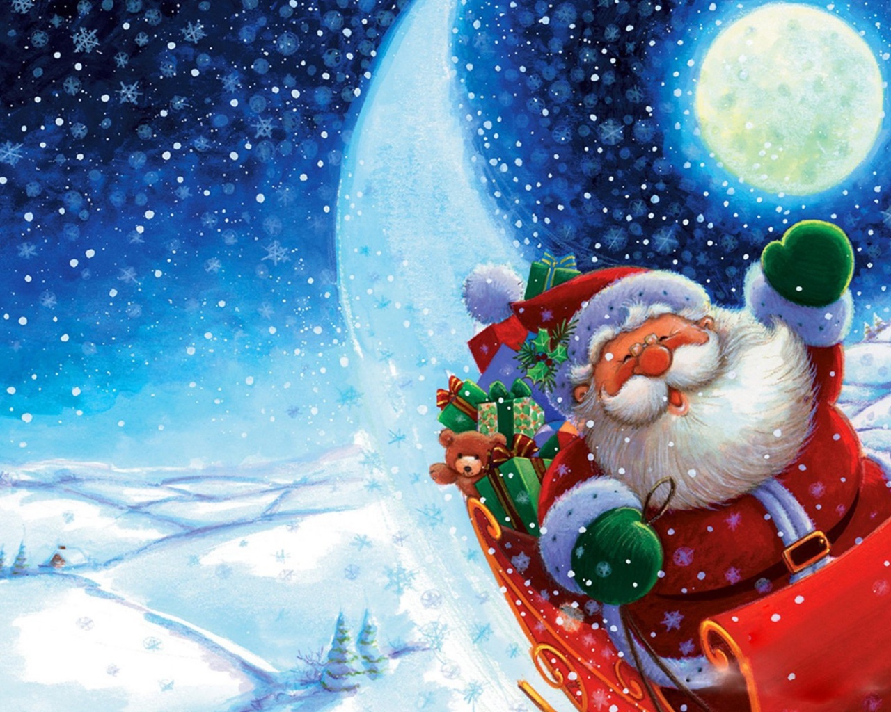 Claus Wallpaper Christmas Spot Holidays