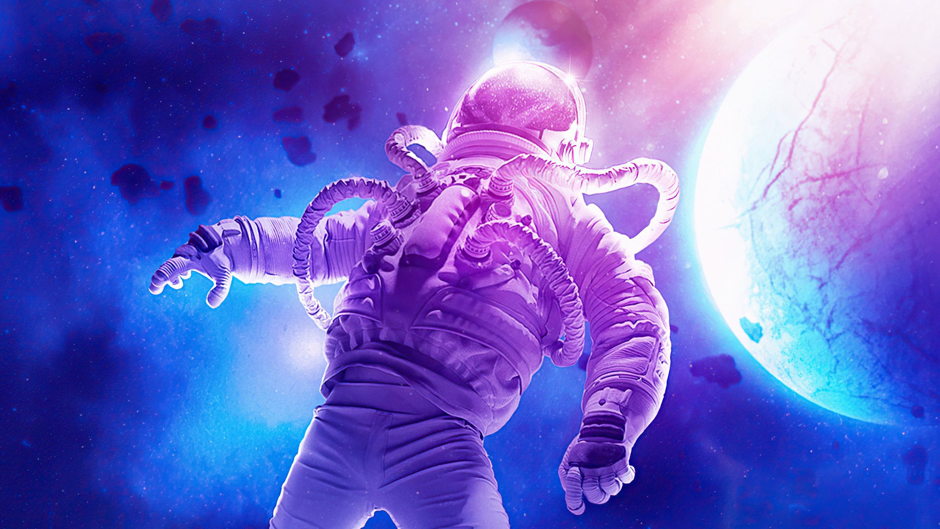 Sci Fi Astronaut 4k Ultra HD Wallpaper By Universegfx