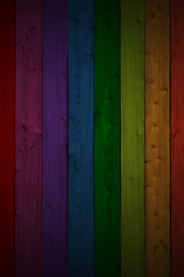 Rainbow Wood iPhone Background Background For My