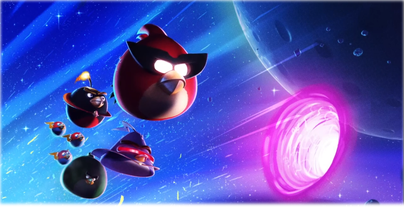 HD Wallpaper Angry Birds Space