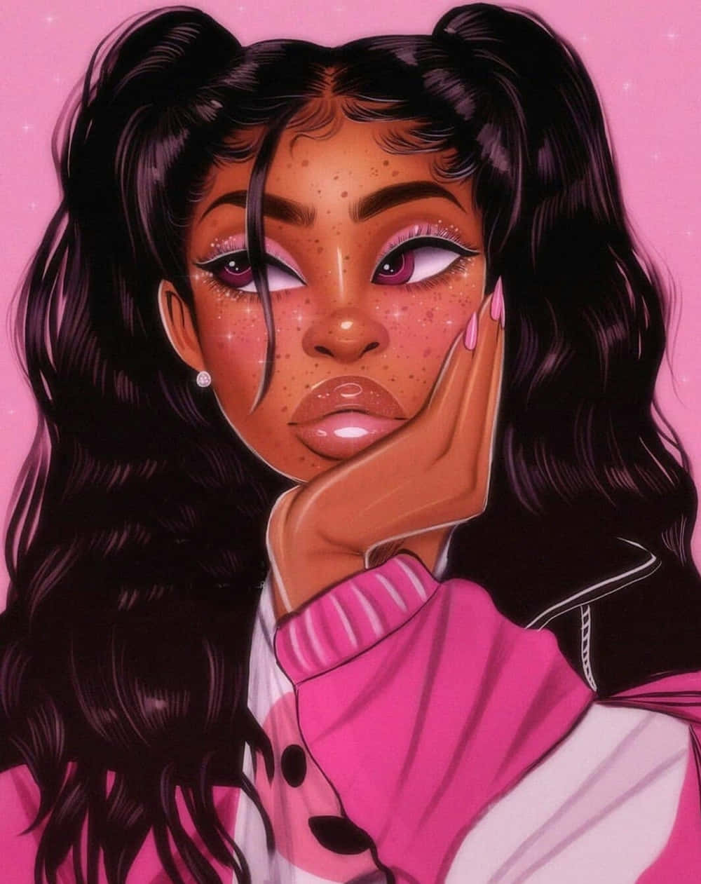 Baddie Girl Wallpaper On