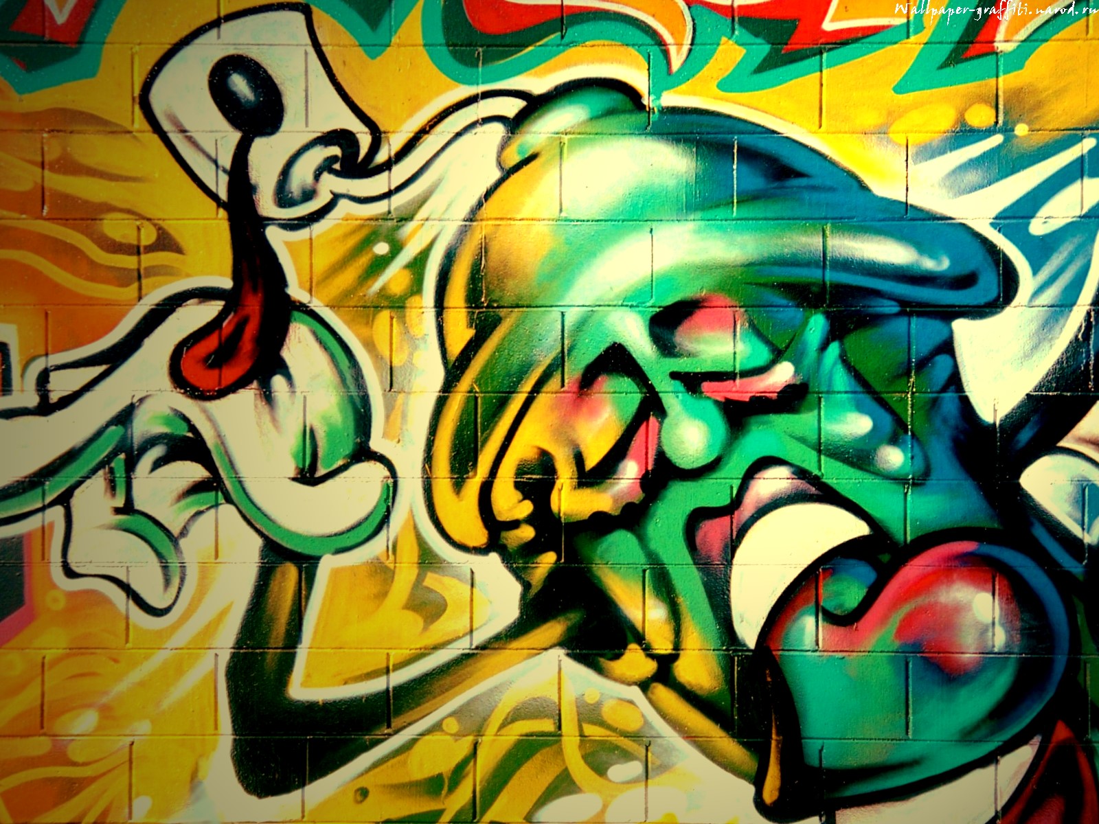 Wallpaper Graffiti On
