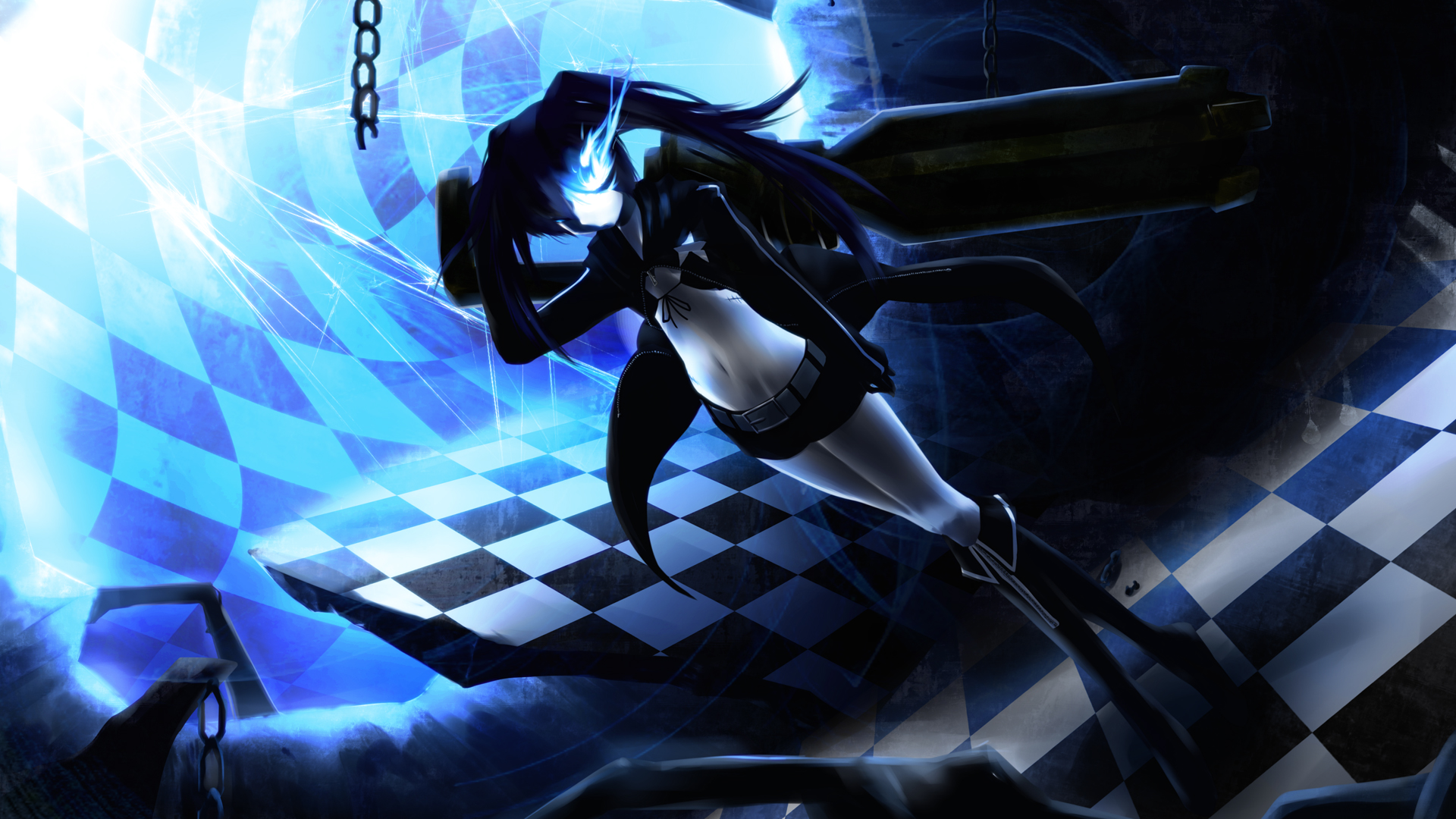 1100 Black Rock Shooter HD Wallpapers and Backgrounds