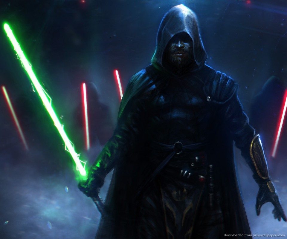 Jedi vs Sith Wallpaper Jedi Surrounded by Sith For