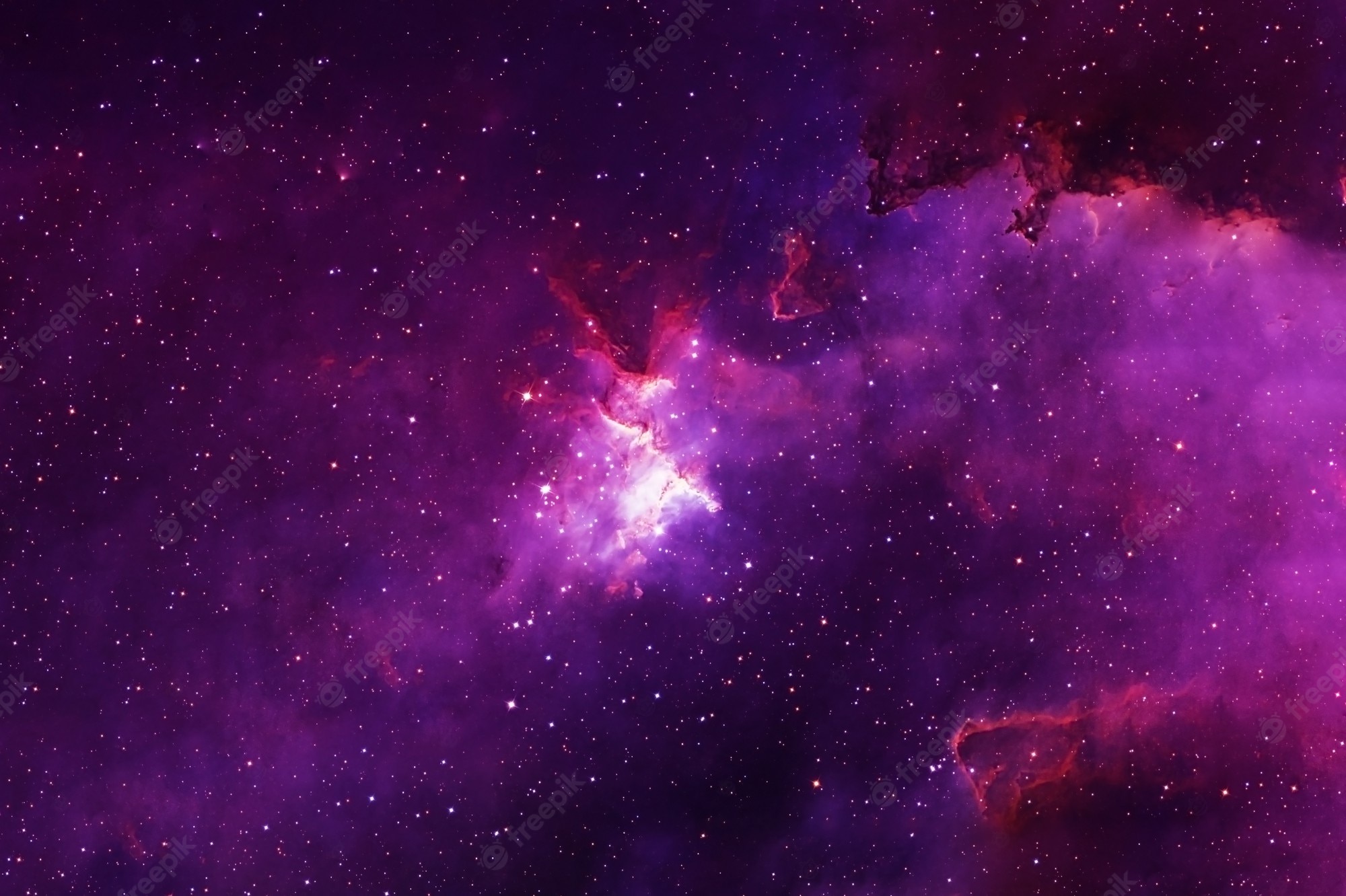 Premium Photo Beautiful Pink Galaxy Elements Of This Image Were