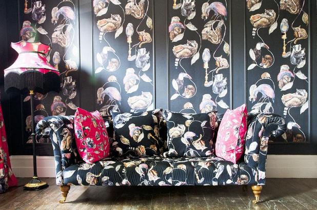 Hackney Empire Wallpaper Furnishings By House Of