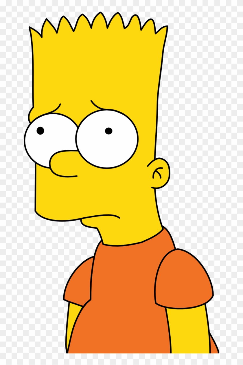 Bart Simpson, depressed sad, HD phone wallpaper