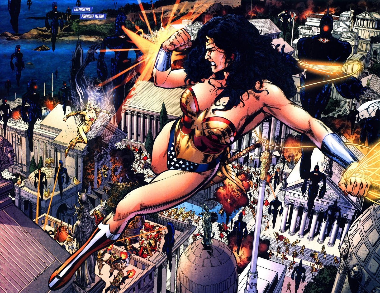 Dc Ics Wonder Woman D C Superhero Girl Ji Wallpaper