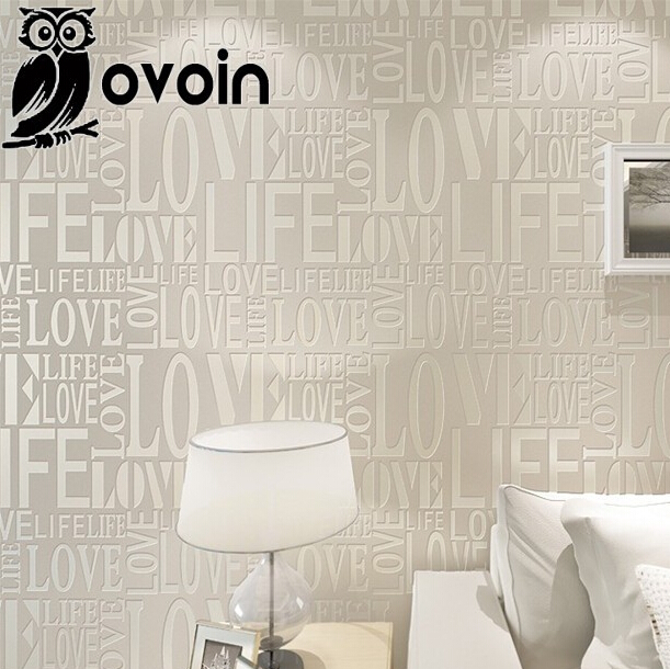 Free download GrayPinkYellowWhite Flock Words Textured Letters Modern