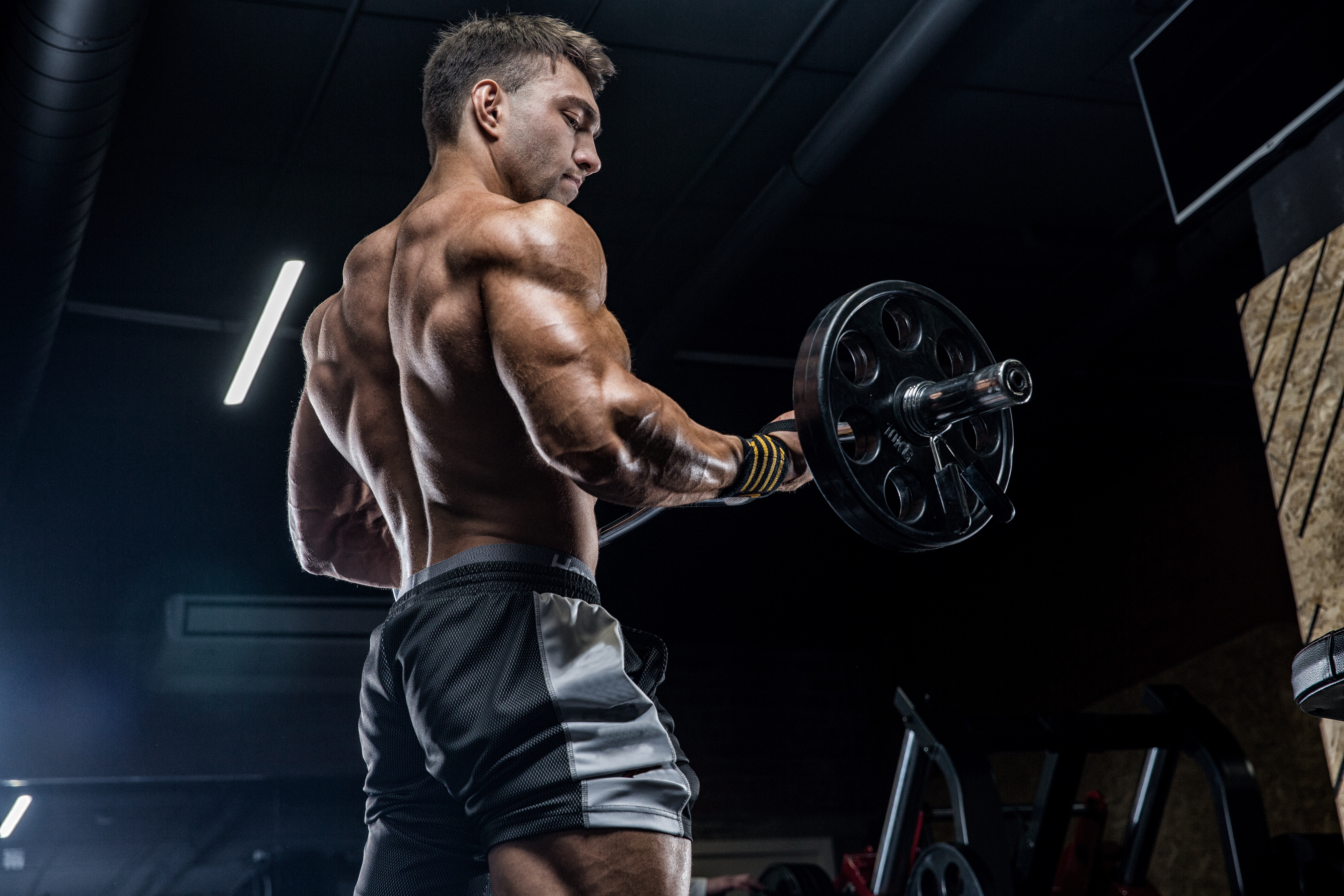 Muscle Weightlifting Sports 4k Ultra HD Wallpaper