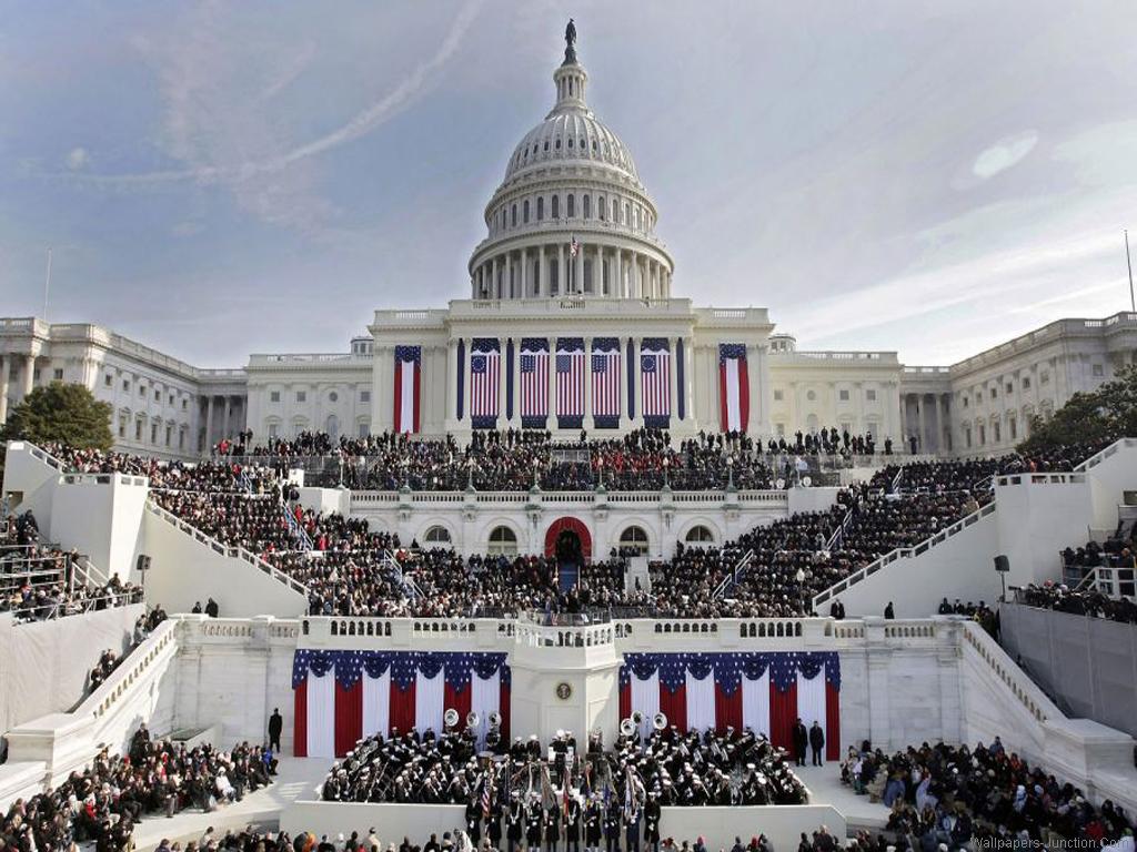 The Inauguration Of President United States Takes Place