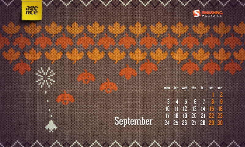 Desktop Wallpaper Calendar September Digitalmofo