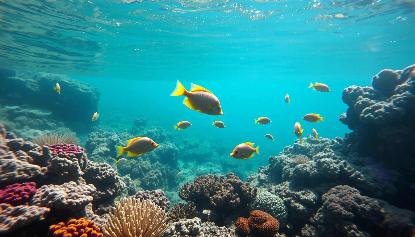 Fish In Water Wallpaper