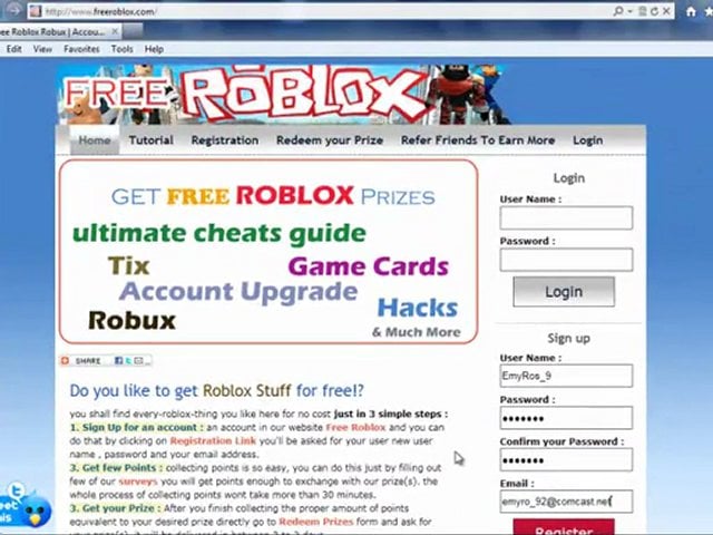 Free Roblox Accounts Have Robux