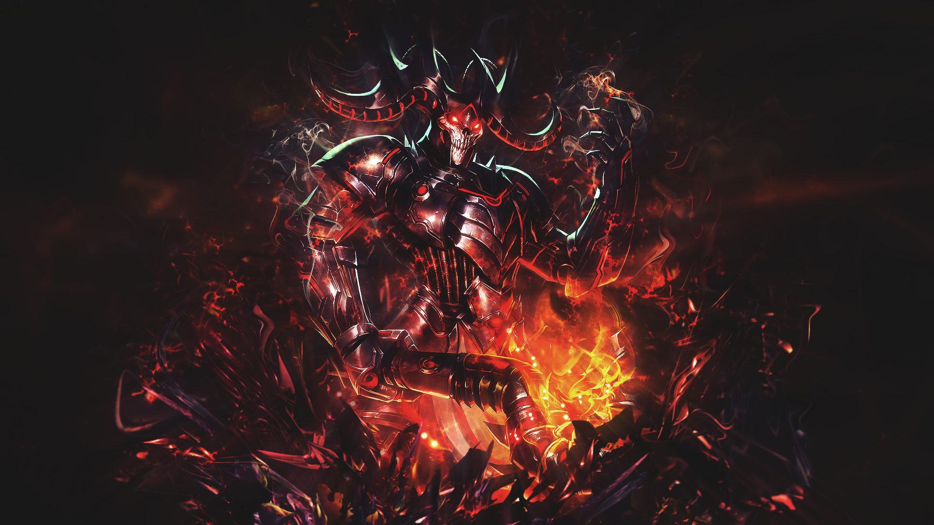 Hades Grim Wraith Smite HD Wallpaper Background Image