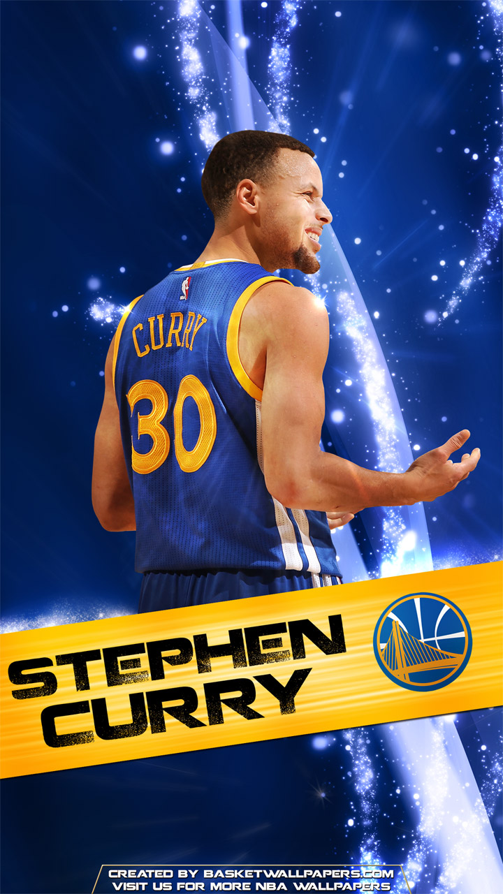 Stephen Curry Golden State Warriors Mobile Wallpaper