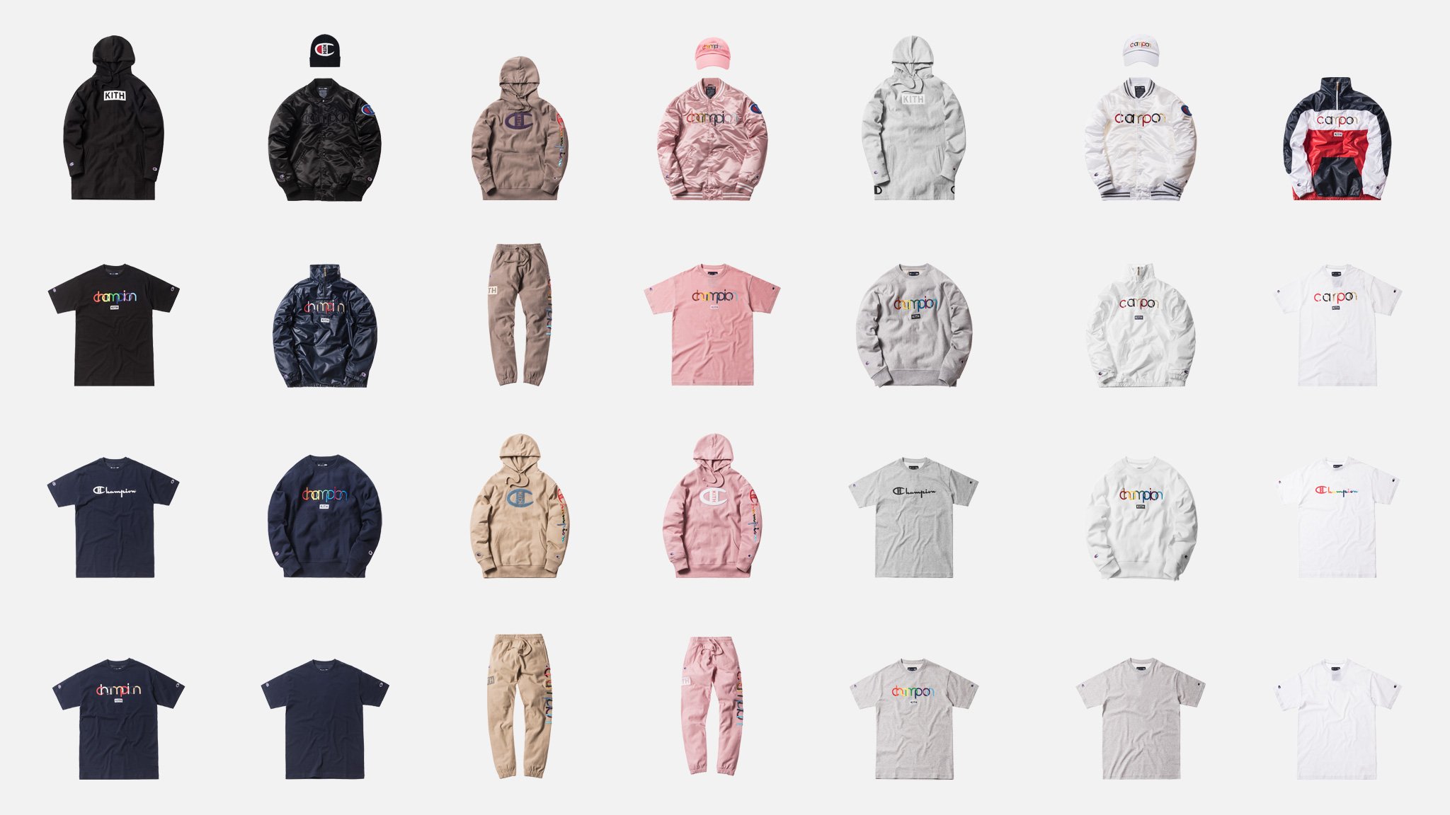 A Closer Look At Kith X Champion Collection