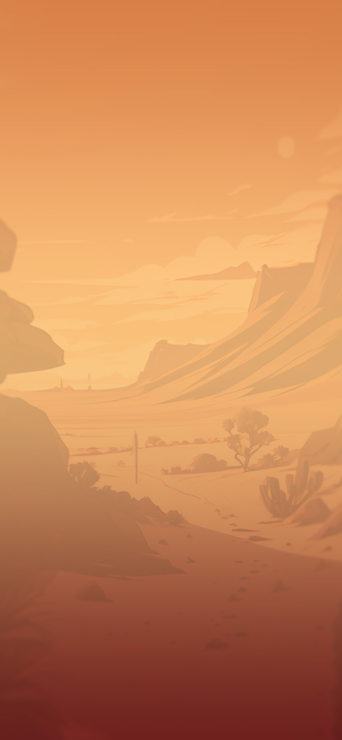 Aesthetic Desert Wallpaper