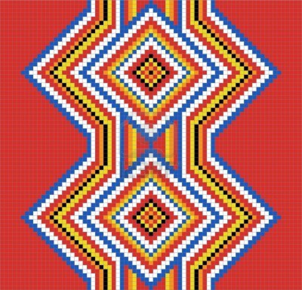 Native American Pattern Wallpaper Graphic Design Summer