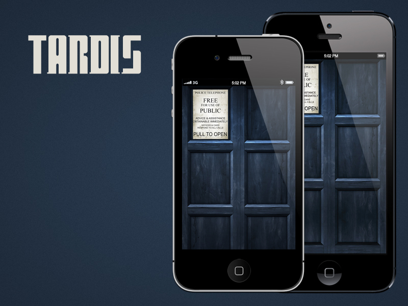 Tardis iPhone By Robotboymedia