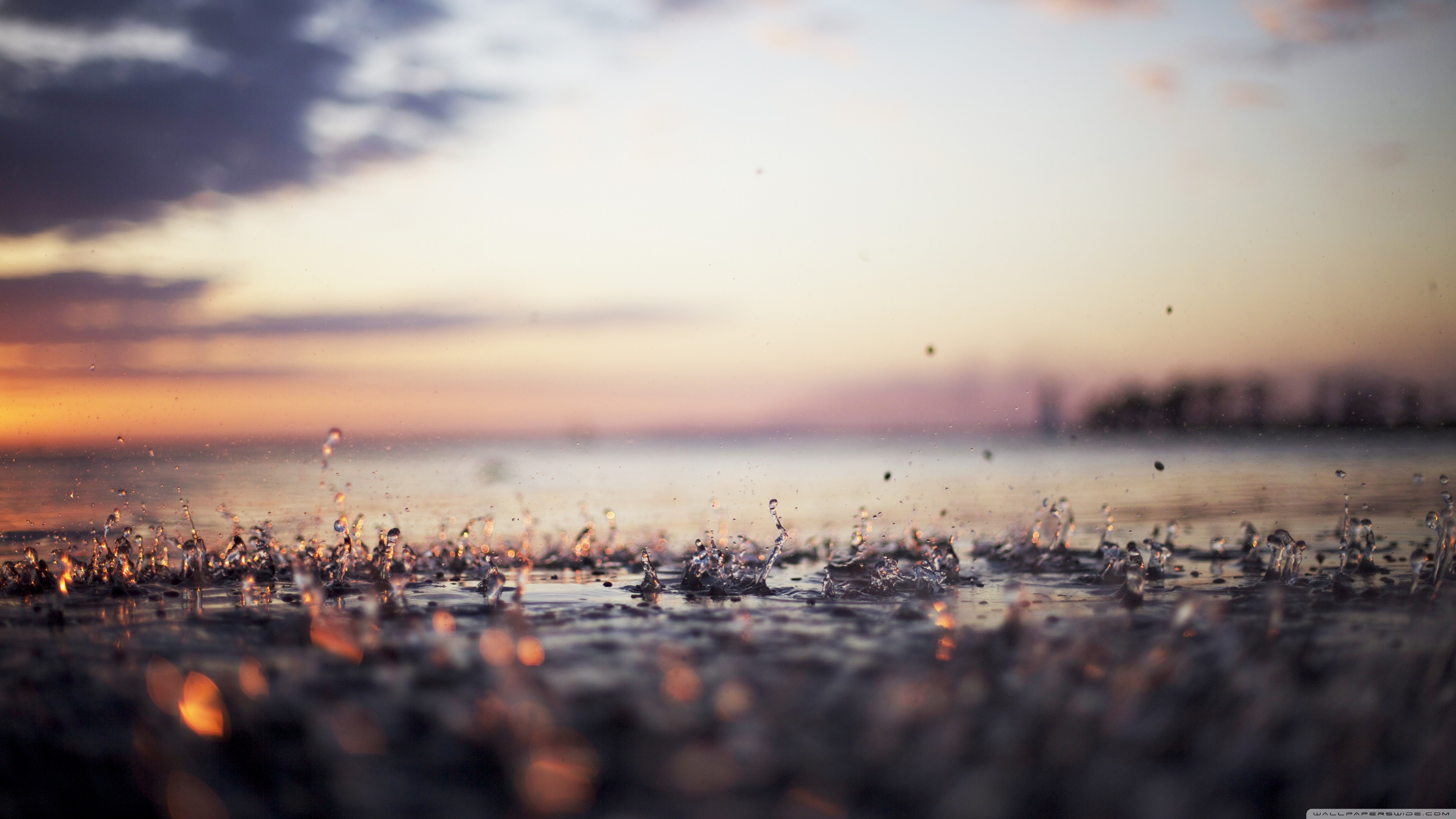 4k Rain Wallpaper