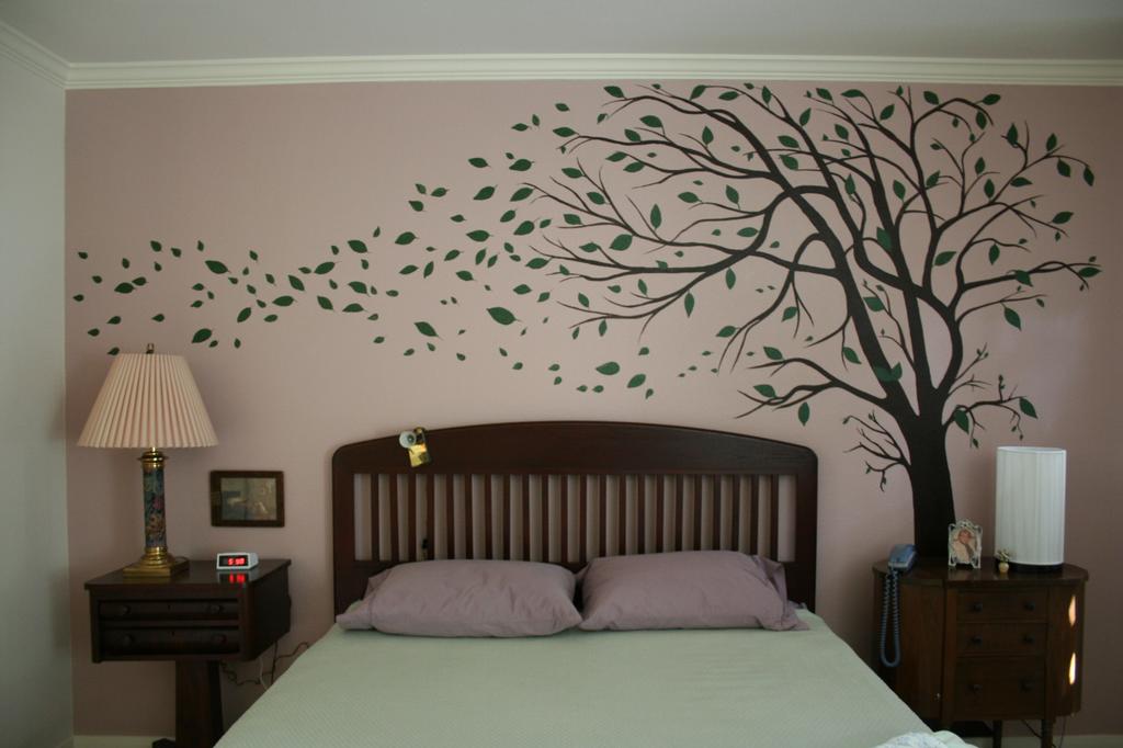 Bedroom Tree Mural From Artistic Works San Antonio Murals And