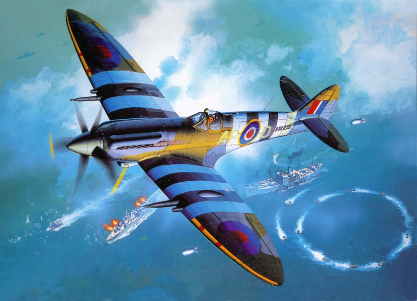 Spitfire Mk Xiv Wallpaper