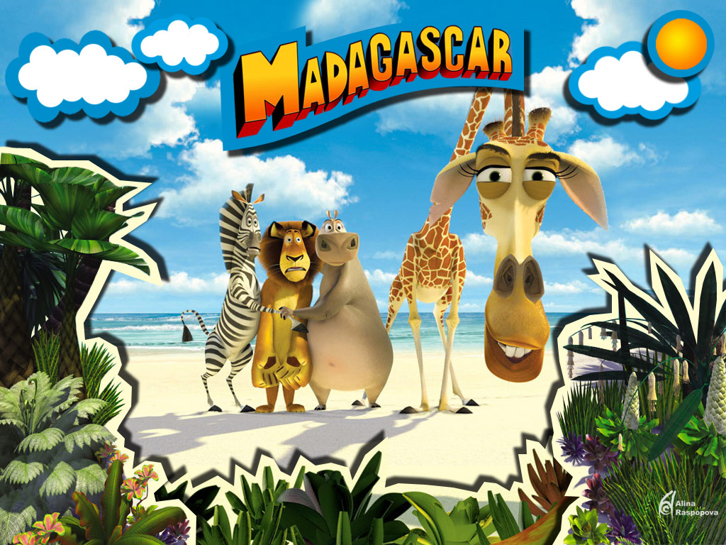 Cartoons Madagascar Wallpaper